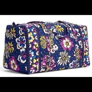 Vera Bradley Large Travel Duffel in African Violet
